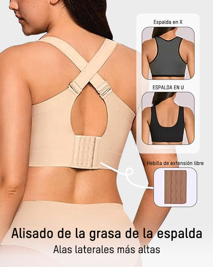 Brasier sin varilla cómodo de cobertura total con efecto gel
