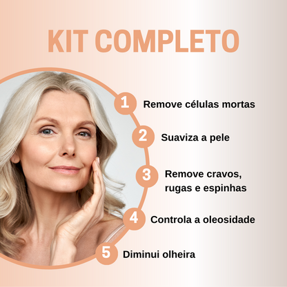 Kit Skincare com Arroz: Hidratação e Revitalização Completa