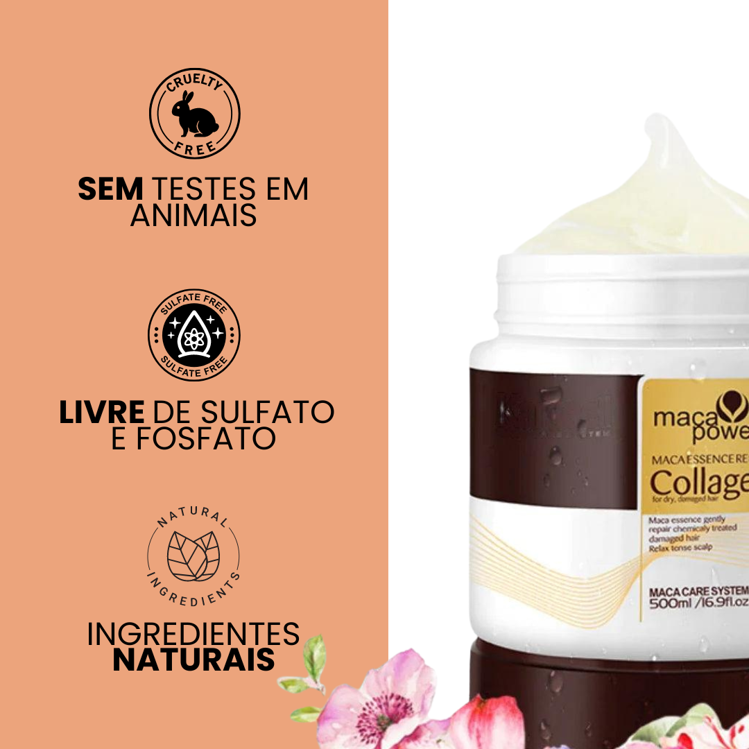 Máscara Colágeno  Karseell® 536g [Restauração Permanente e Completa]