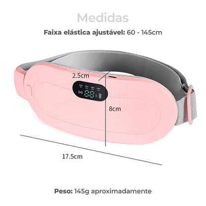 Cinta Térmica Massageadora para Cólicas Menstrual