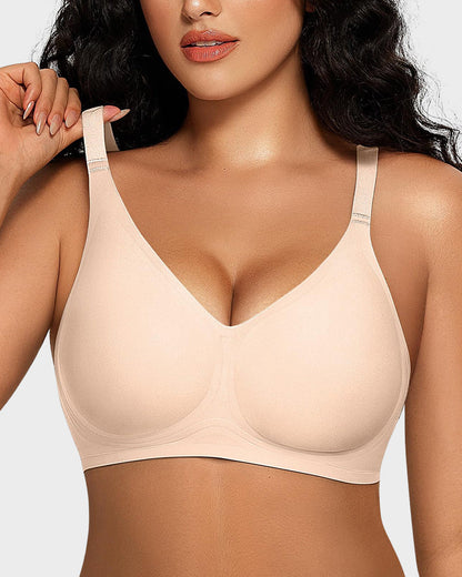 Sostén Inalámbrico Con Tira De Gel Suave Y Cómoda Sin Costuras