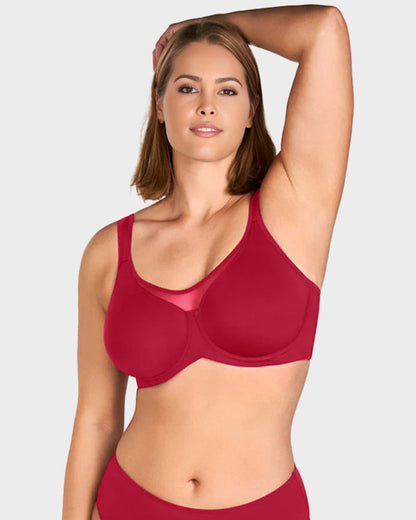 Brasier Talla Extra con Aro – Cobertura Total y Tirantes Anchos Ajustables