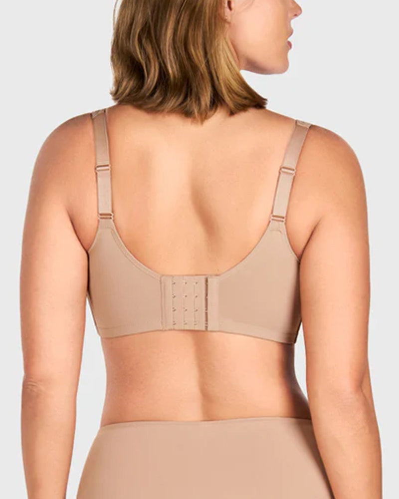 Brasier Talla Extra con Aro – Cobertura Total y Tirantes Anchos Ajustables