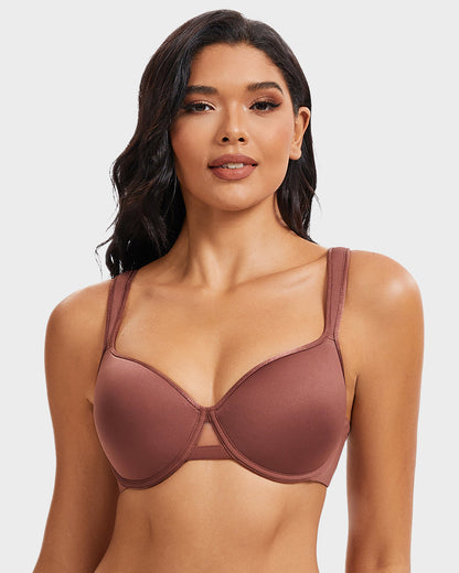 Sujetador con Aros de Soporte y Cobertura Perfecta