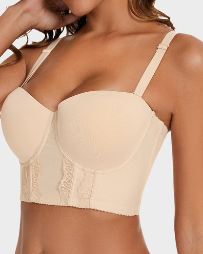 El Bra Strapless de Espalda Baja