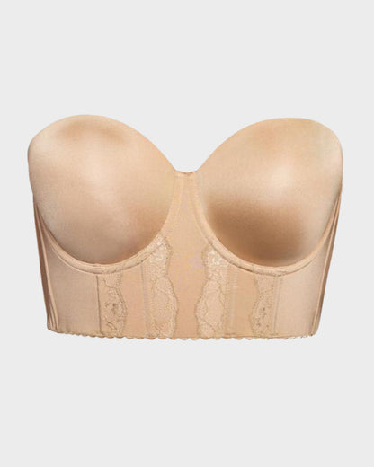 El Bra Strapless de Espalda Baja