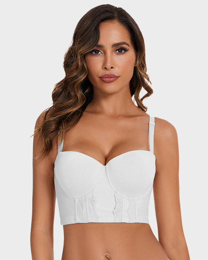 El Bra Strapless de Espalda Baja