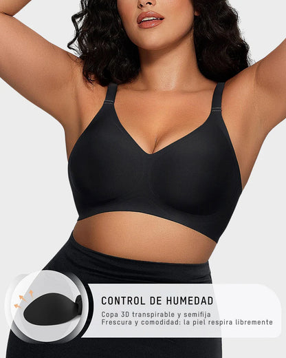 Sostén Inalámbrico Con Tira De Gel Suave Y Cómoda Sin Costuras