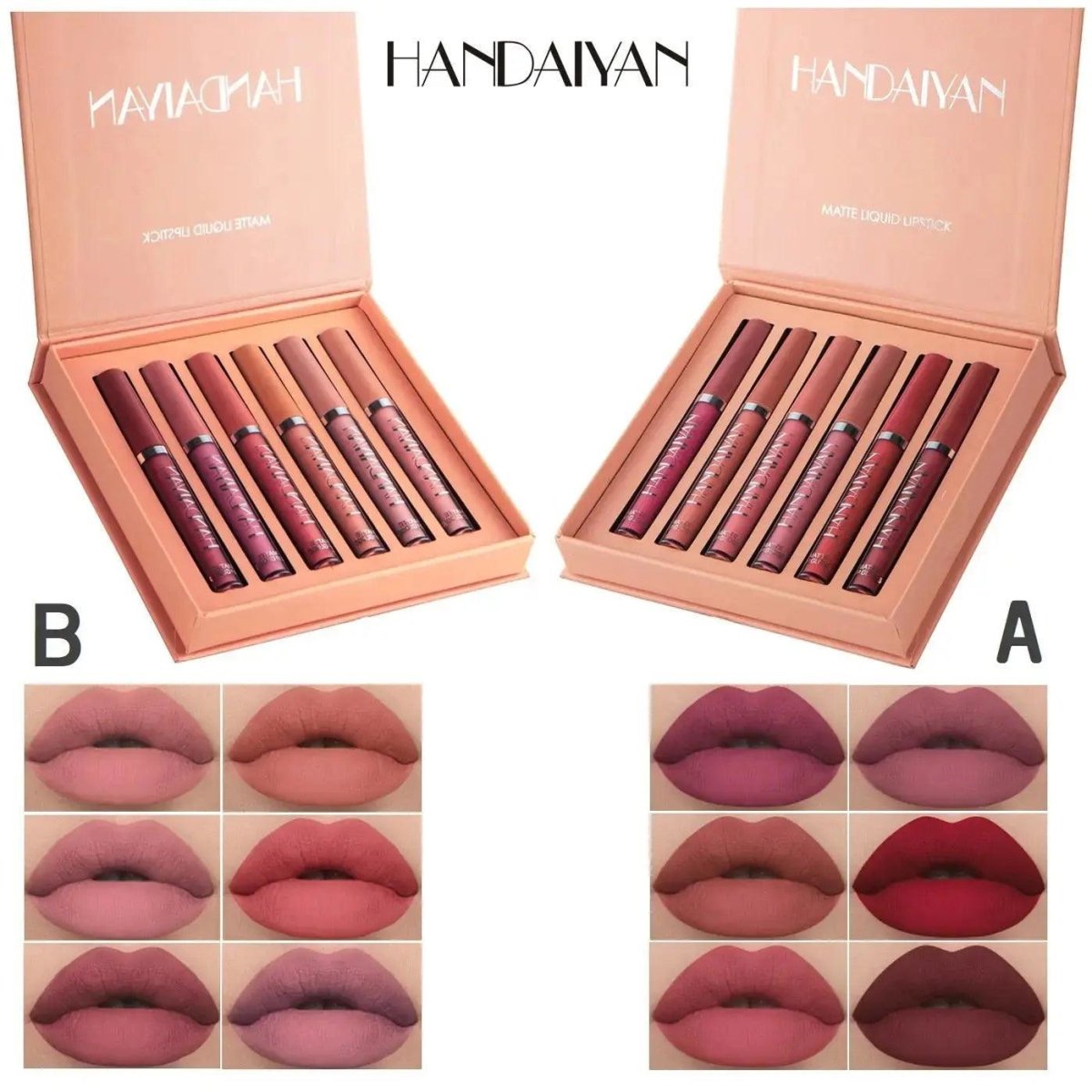 Kit 6 Sedux Beauty Lip Handaiyan - 16h De Duração